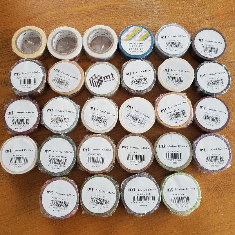 新品未使用　入れ替え可能　mt イベント限定 マスキングテープ 4点セット