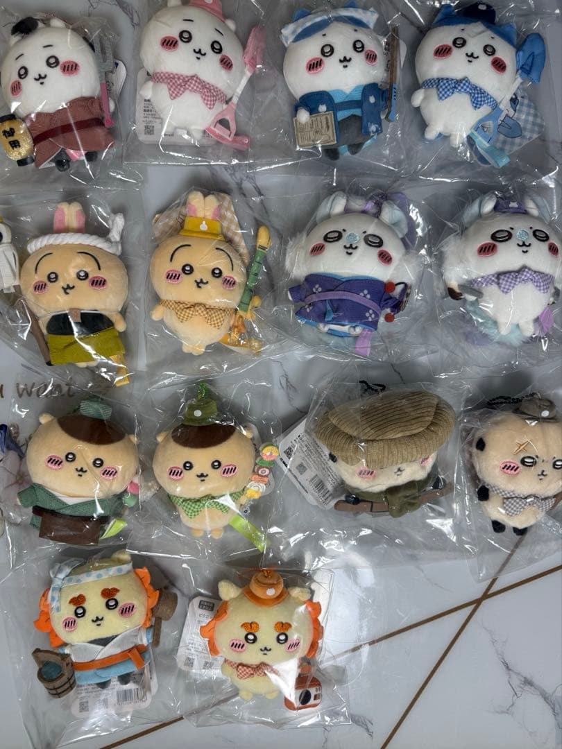 【新品】ちいかわぽけっと ピクニックなマスコット　江戸なマスコット 14点セット