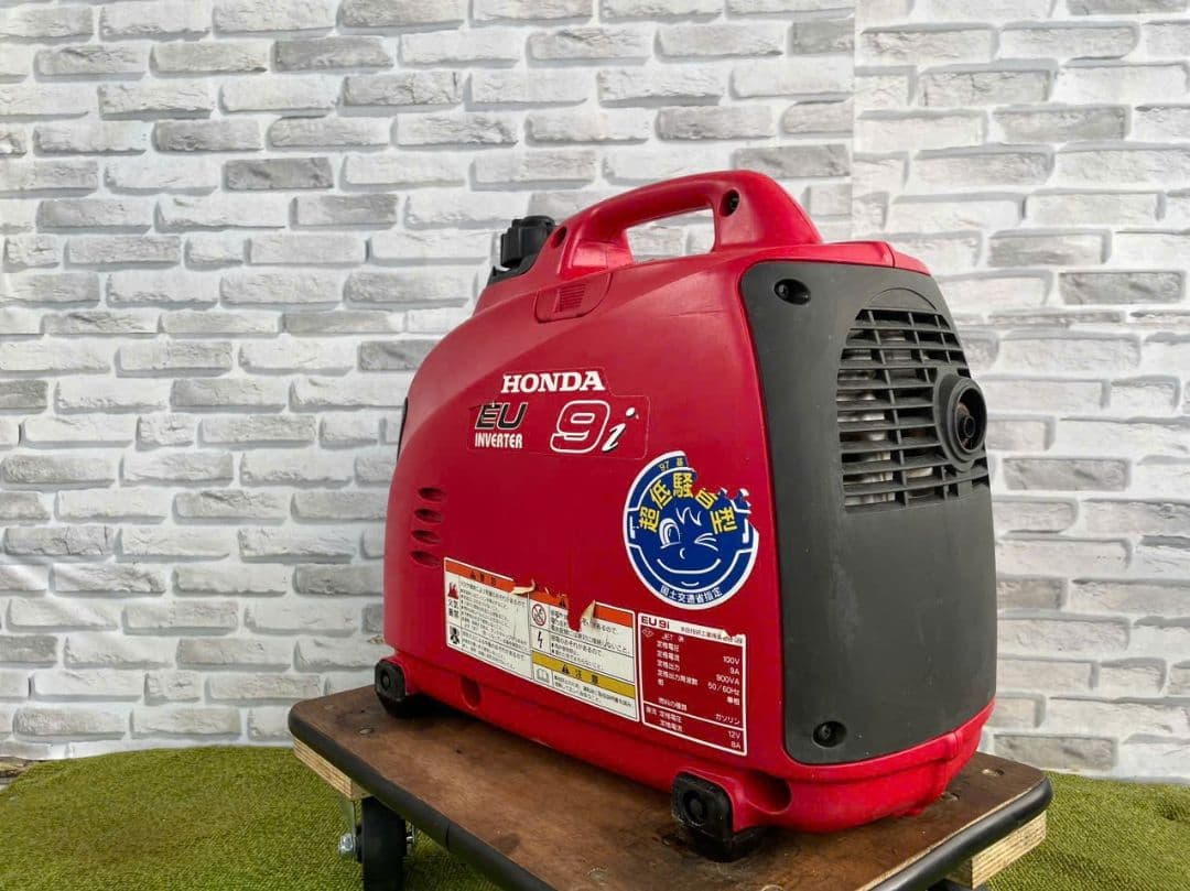 【整備済み】HONDA EU9i 発電機★軽量コンパクト即使用OK (03)