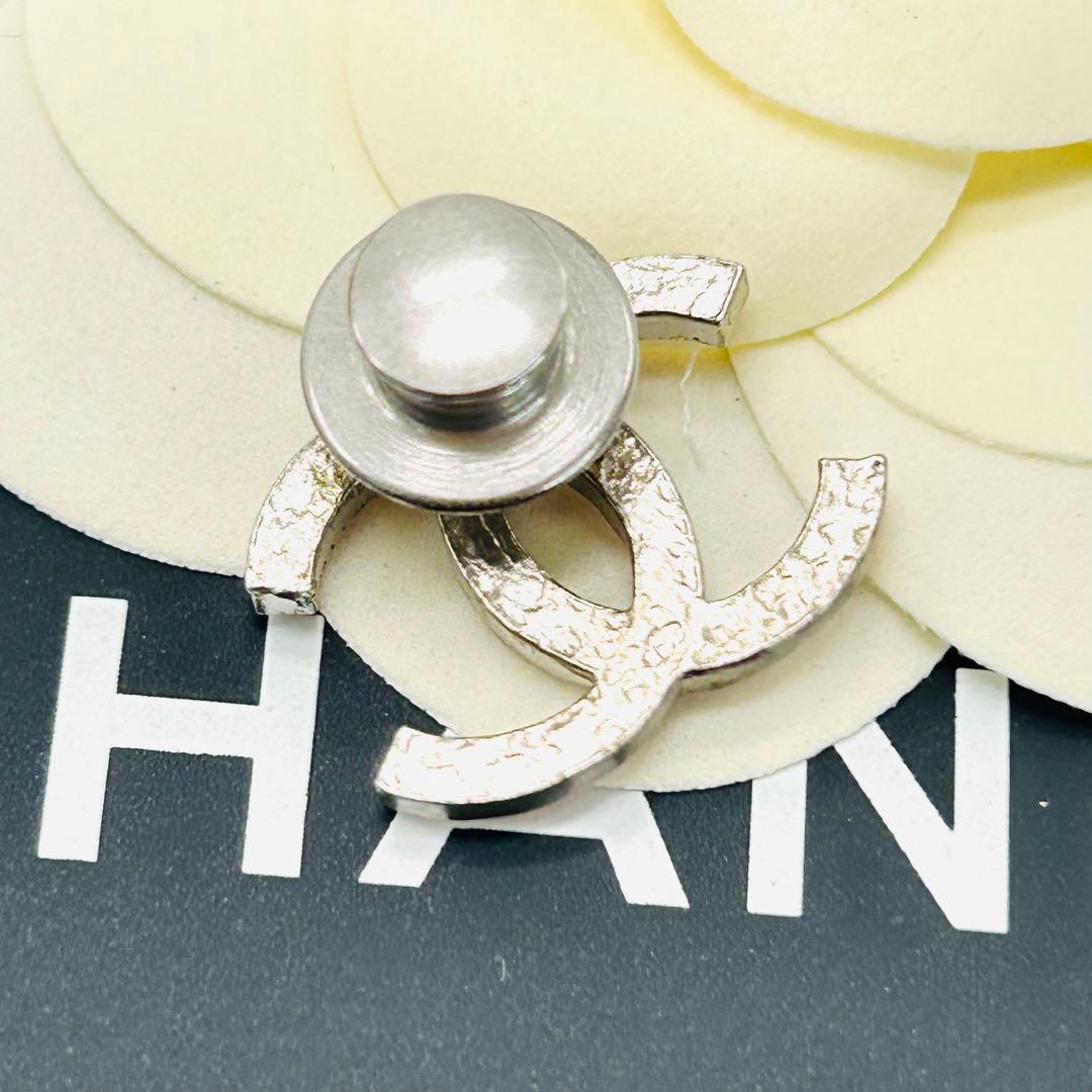 希少　美品　CHANEL シャネル　ヴィンテージ　ココマーク　ピンブローチ