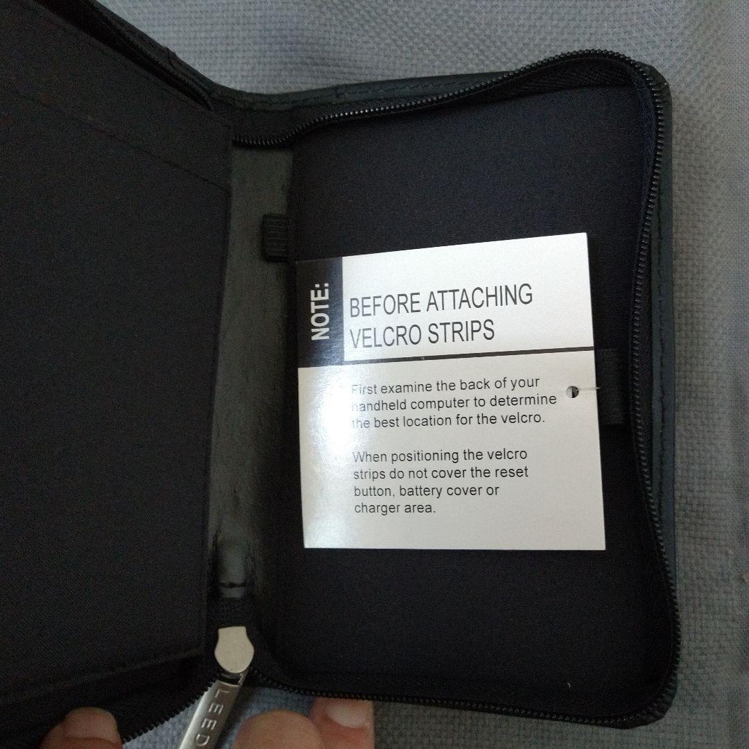 LEED'S 黒色レザー メモ帳 CRITIC LOGIC