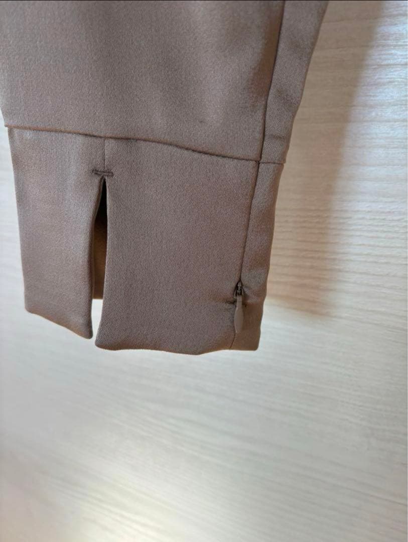 【試着のみ】リランドチュール　サテンカーゴパンツ