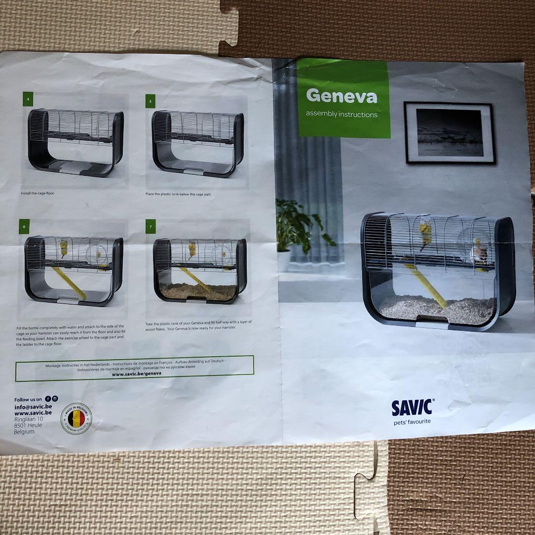 ベルギー　SAVIC サヴィッチ社 ハムスターケージ Geneva　小動物ケージ