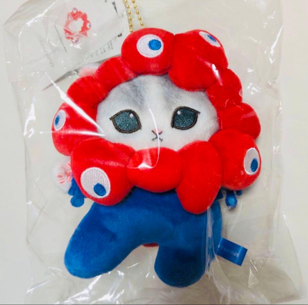 新品★ミャクミャクモフサンド 関西万博EXPO2025 ぬいぐるみマスコット立ち