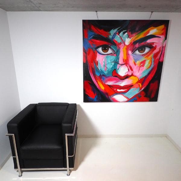 \"オードリー\" 特大ペンキアート 絵 一点物 店舗 展示品 送料無料