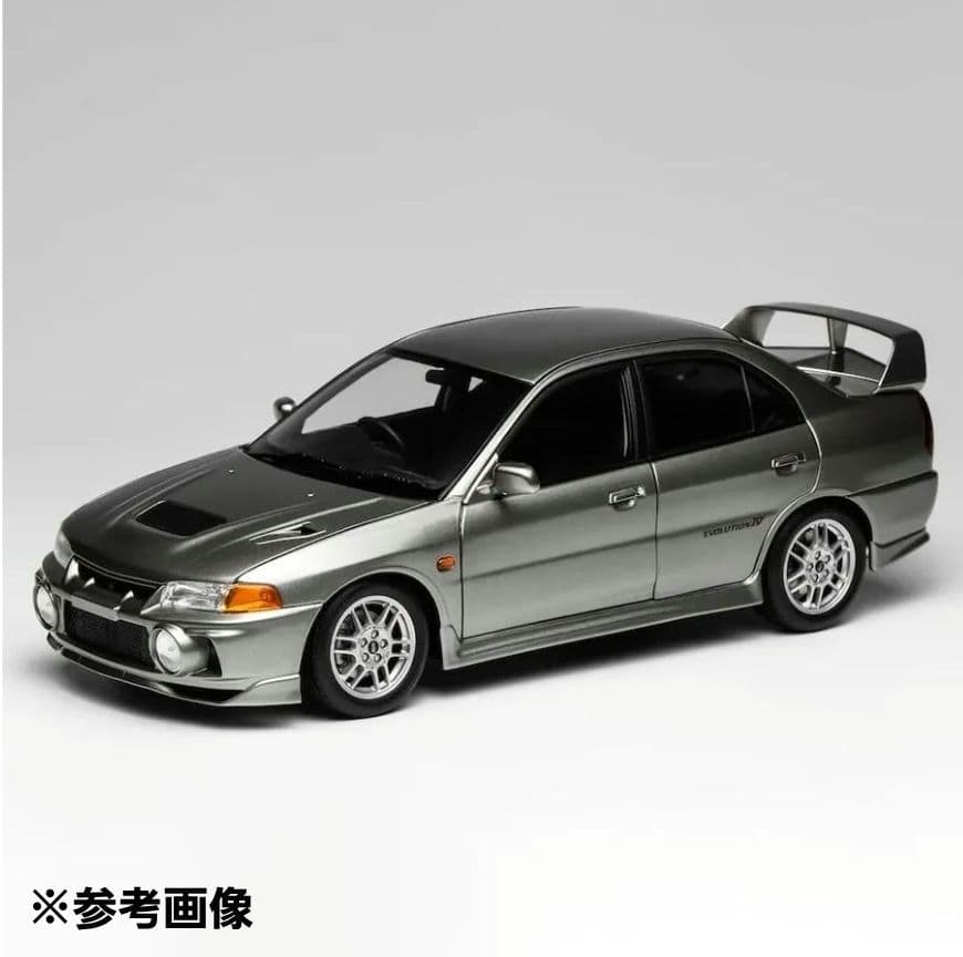 MOTORHELIX 1/18 ランサーエボリューションⅣ　ランエボⅣ シルバー