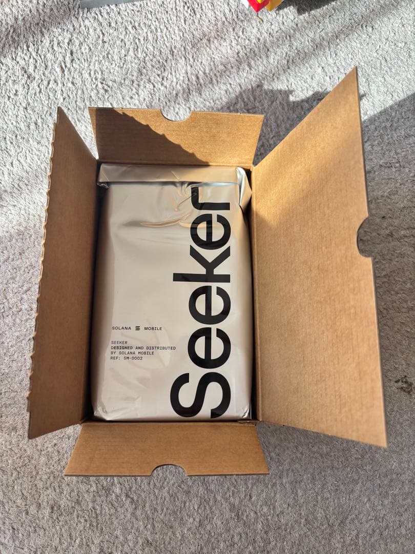 ソラナフォン ソラナモバイル Solana mobile seeker新品未開封