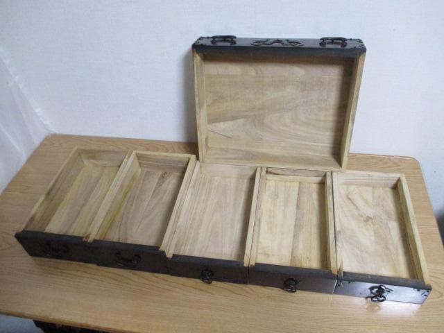 欅材　和箪笥　小箪笥　船箪笥　金具　引き出し