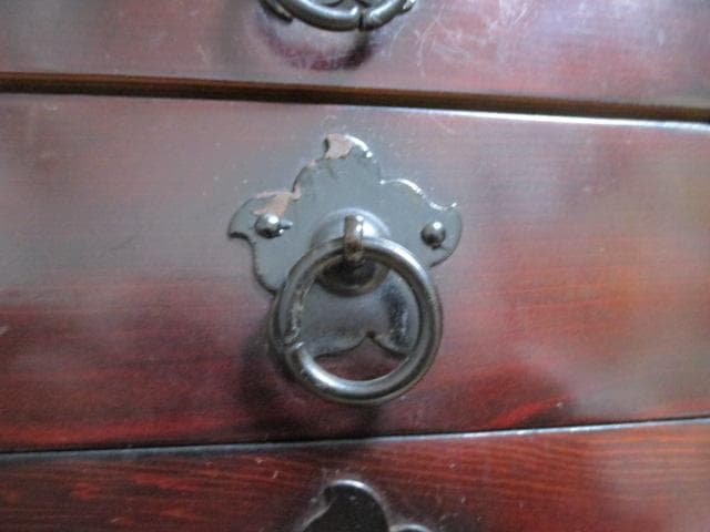 欅材　和箪笥　小箪笥　船箪笥　金具　引き出し
