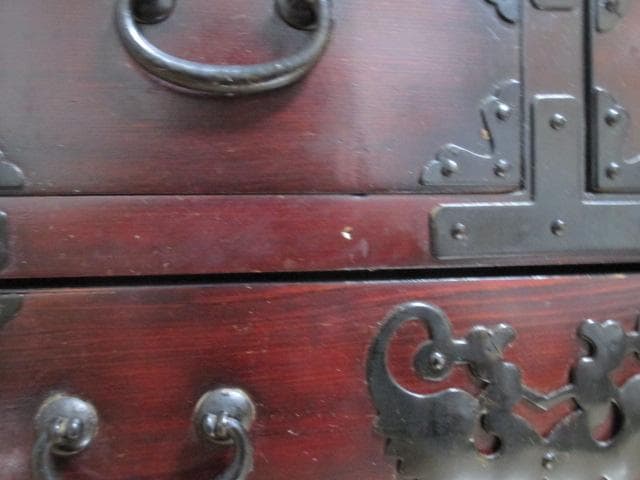 欅材　和箪笥　小箪笥　船箪笥　金具　引き出し