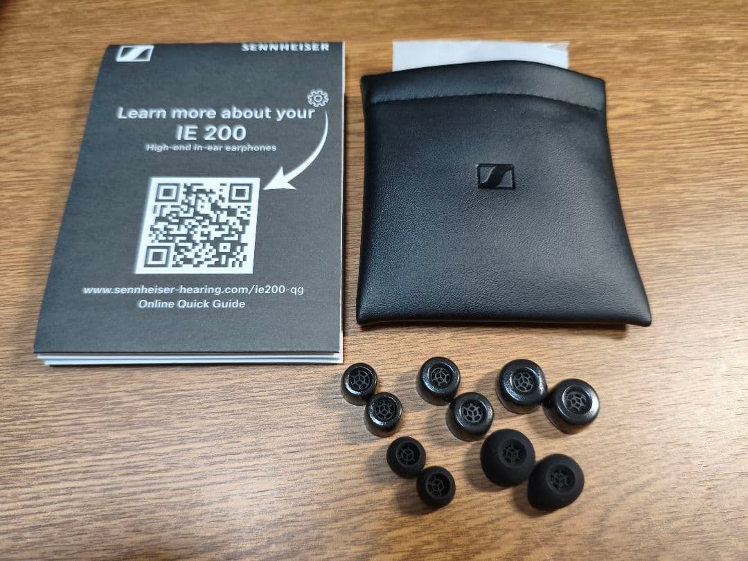 【真贋確認済】Sennheiser IE200 有線イヤホン ゼンハイザー