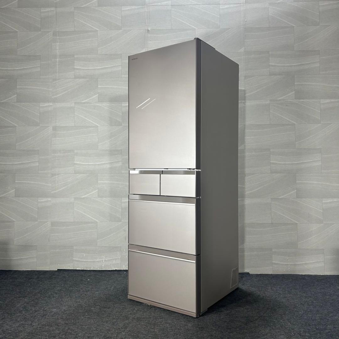 HITACHI 大型冷蔵庫 470L 2022年式 R-HWS47R d3828