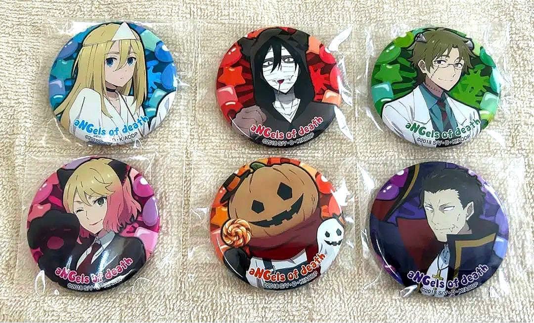 殺戮の天使 缶バッジ ハロウィン 全6種セット