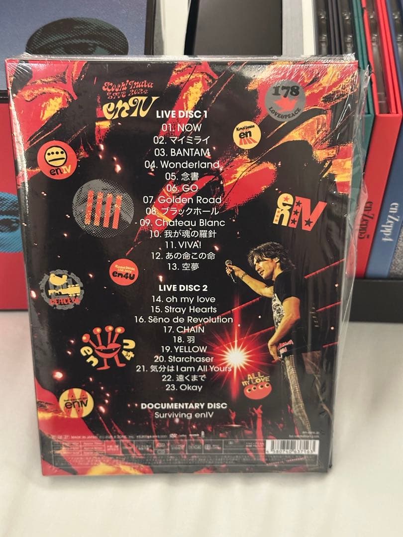 稲葉浩志Koshi Inaba LIVE 2024 en-Zepp enⅥセット