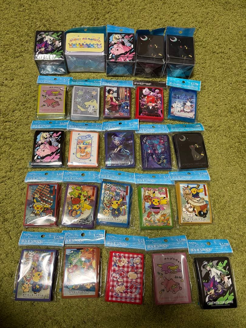 ポケモンカード サプライ デッキシールド デッキケース スリーブ まとめ売り