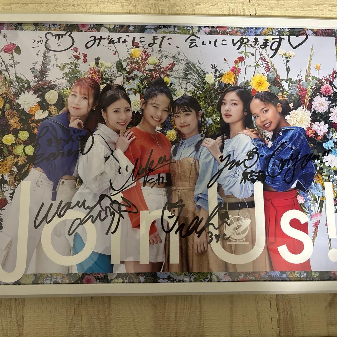 Little Glee Monster Join Us! 直筆サイン入りポスター