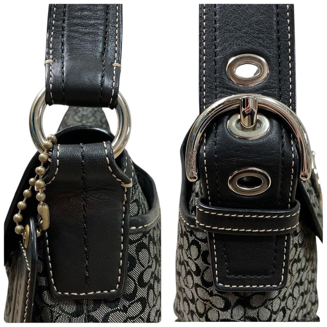 COACH ワンショルダーバッグ ソーホー シグネチャー レザー キャンバス