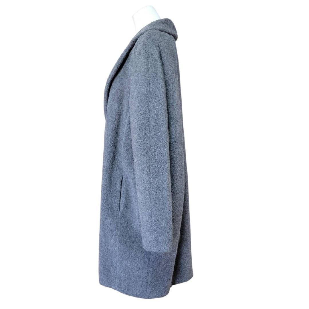 極美品　大きいサイズ46 マックスマーラ アルパカウール ダブルチェスターコート