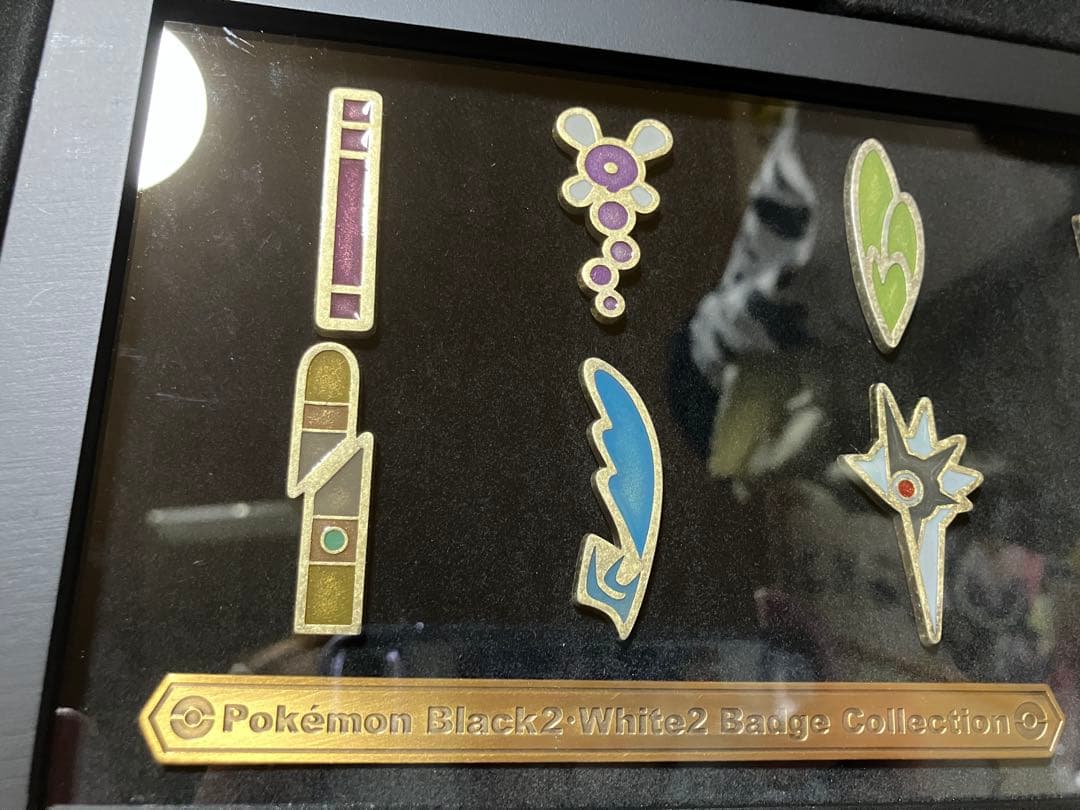 ポケモン　ジムバッジ　ブラック2ホワイト2 BW2　バッジコレクション