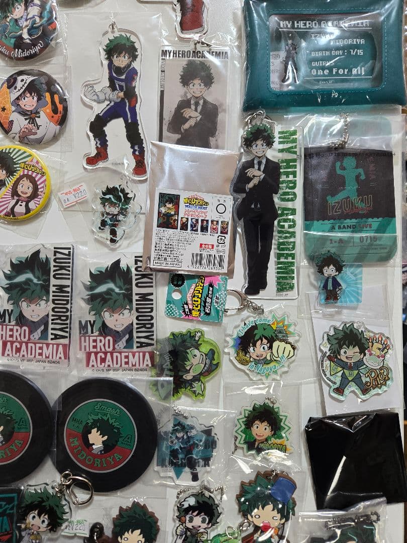 僕のヒーローアカデミア　緑谷出久　アニメグッズ　キャラクターグッズ　まとめ売り