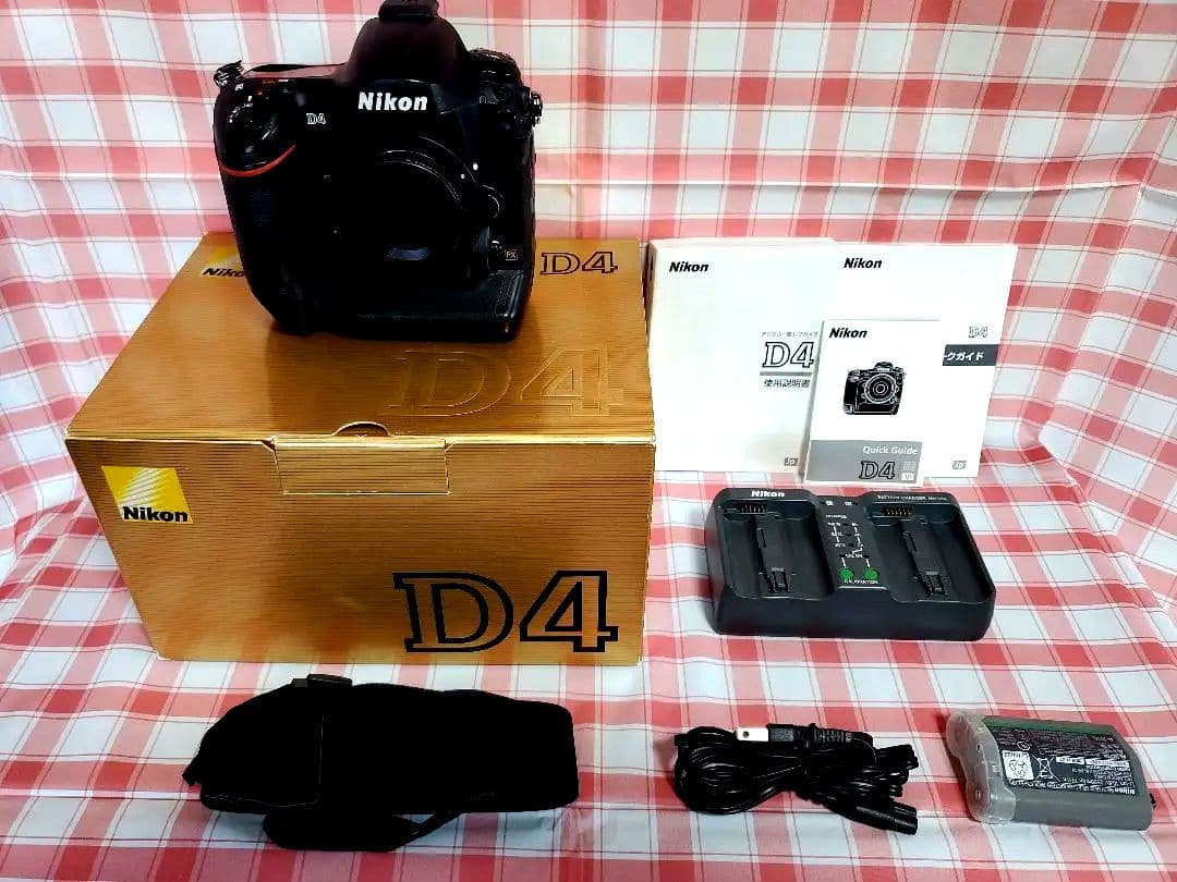 ❤️NIKON❤️D4❤️FX機❤️当時小売価格66万円前後❤️動作確認済み