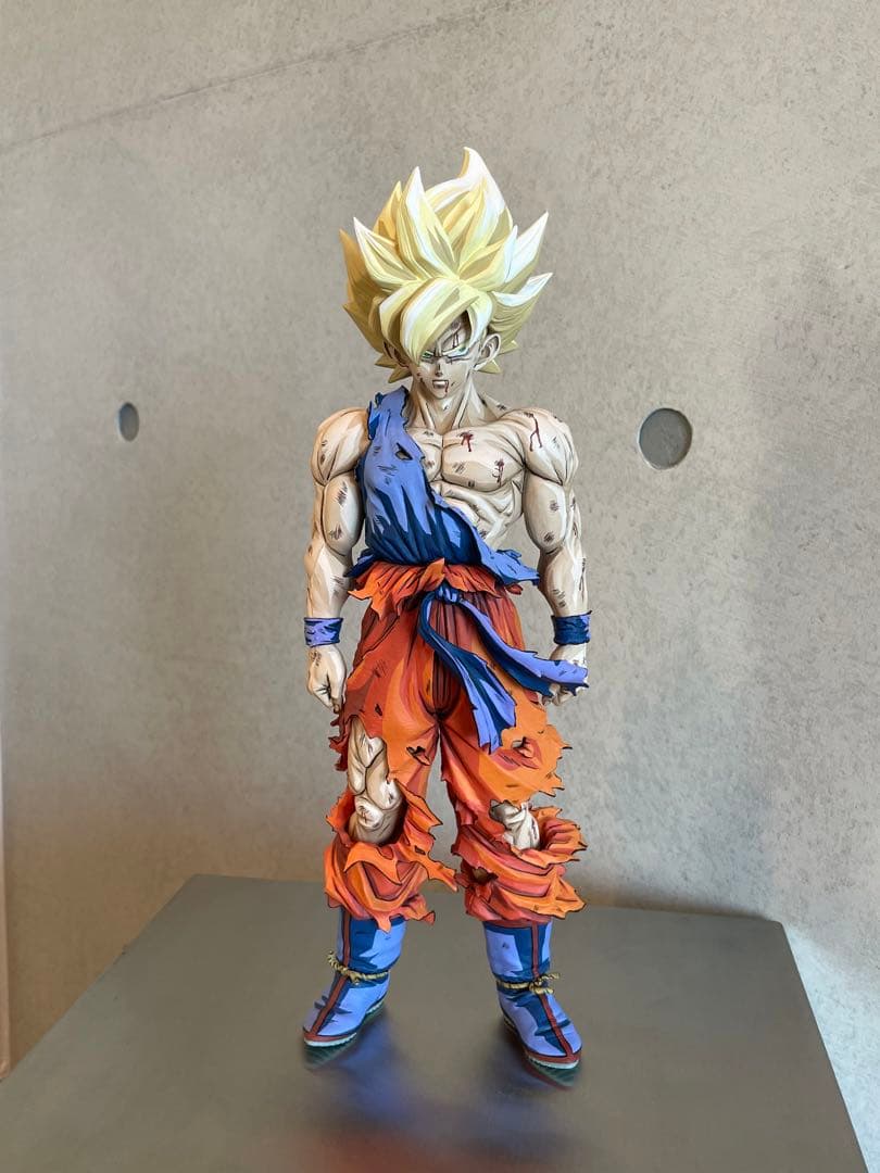 ドラゴンボール　フィギュア　SMSP 孫悟空　リペイント　二次元彩色