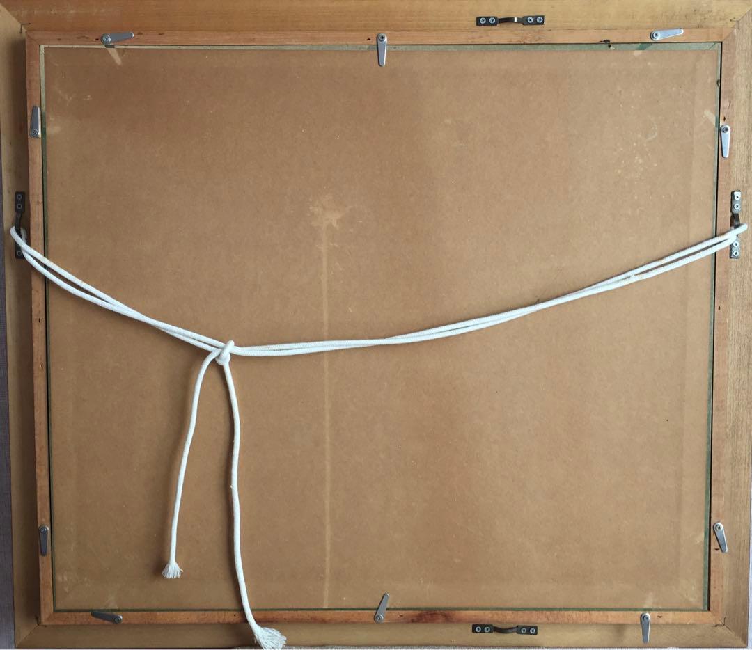 【未使用品】額縁　油絵用額縁　木製　オーク　F8号