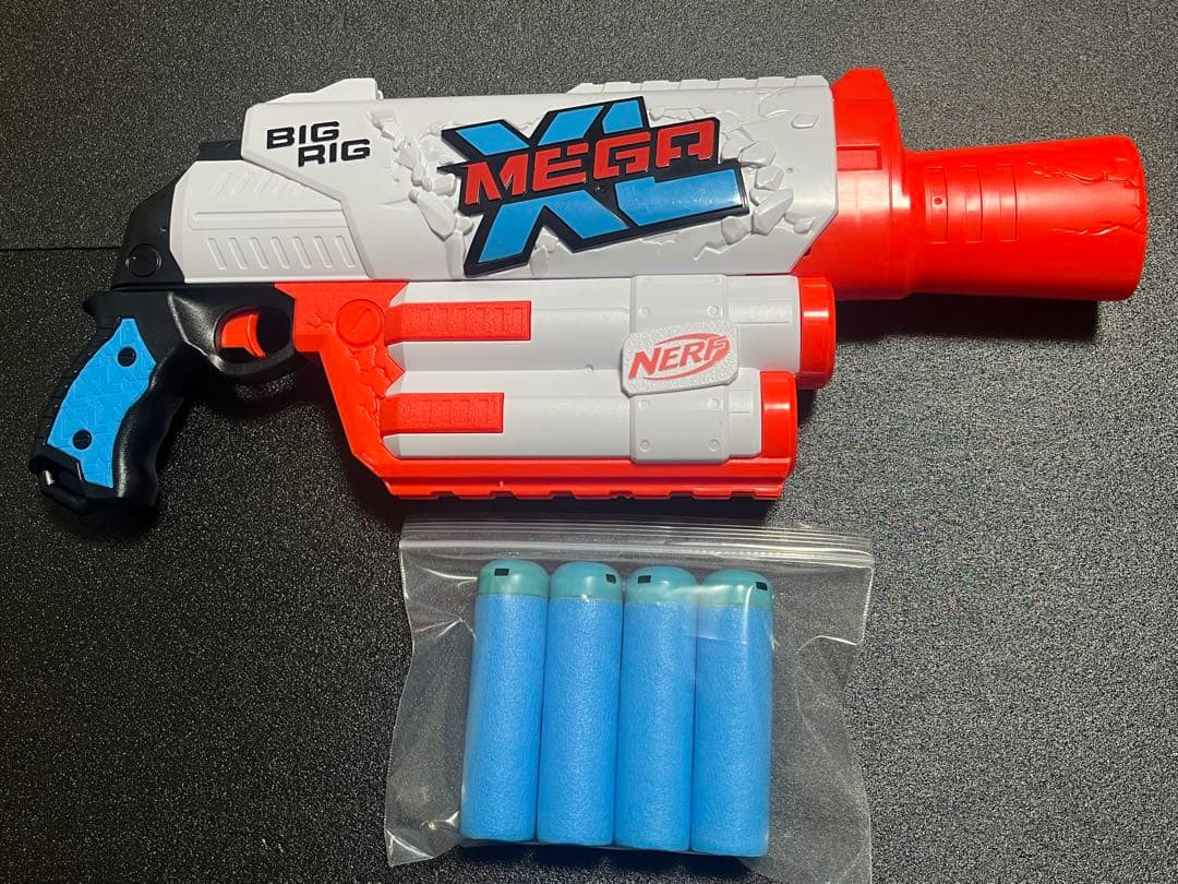 ナーフ Mega XL ビックリグ Big Rig ＆ ダーツホルダー セット