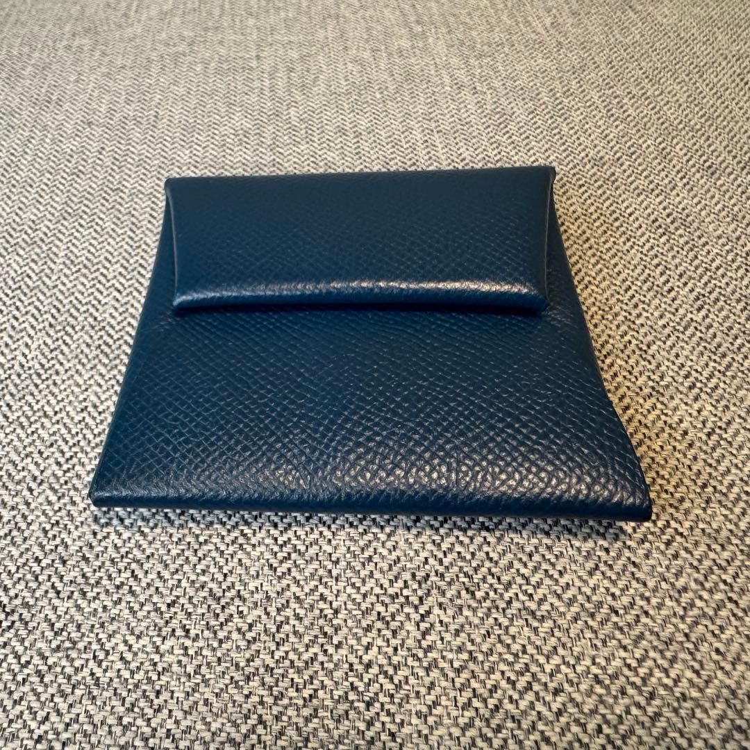 HERMES エルメス バスティア ケース ブルーインディゴ