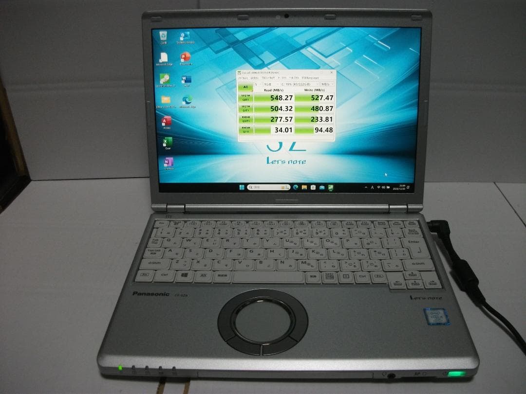 Windowsノート本体 Win11 Let'snote CF-SZ6/8GB+SSD256(522)