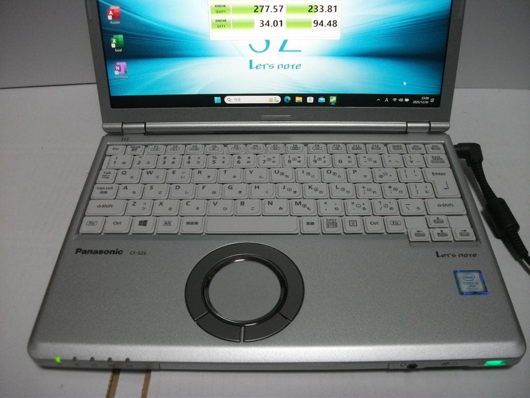 Windowsノート本体 Win11 Let'snote CF-SZ6/8GB+SSD256(522)