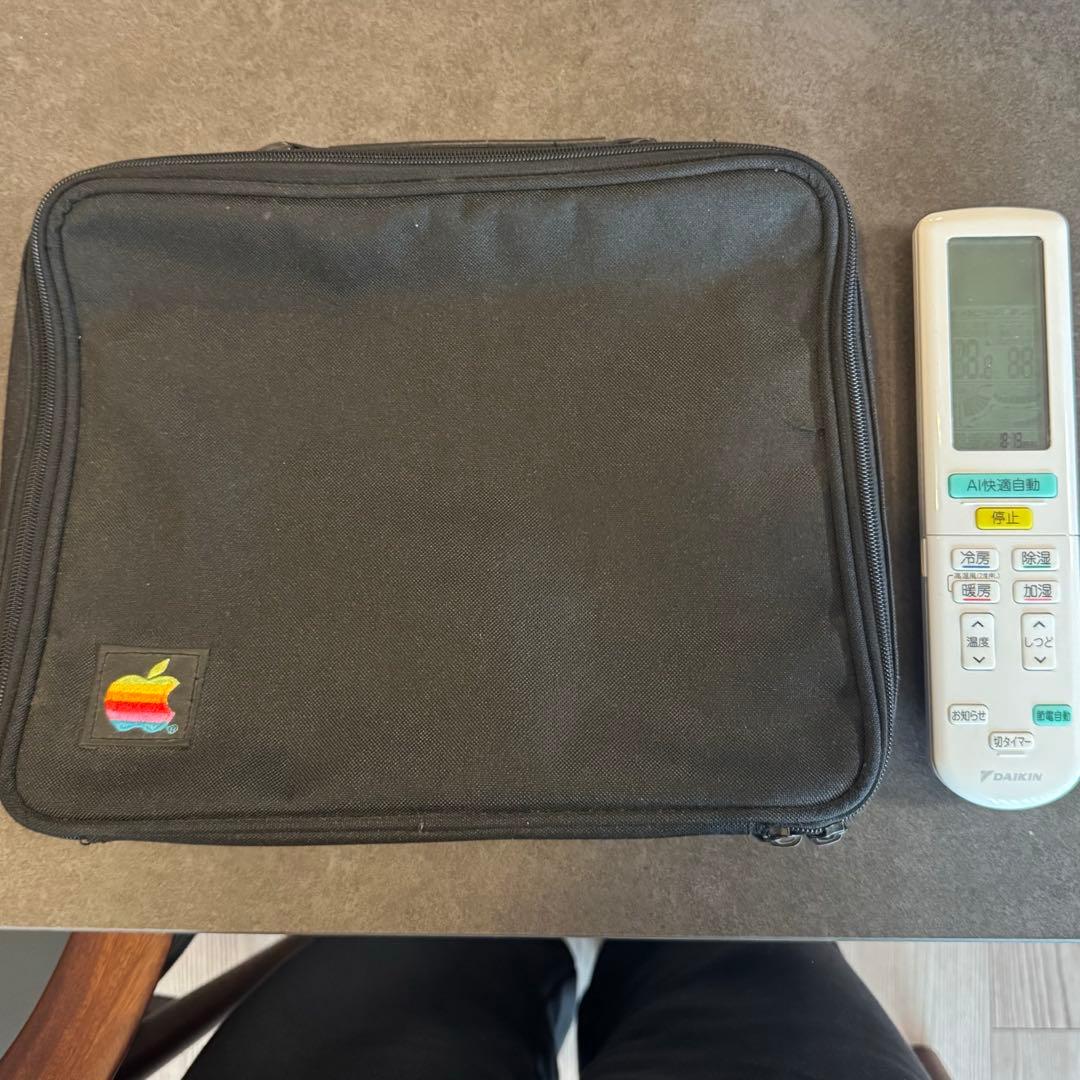 ※値下げ※【希少品】ノートパソコン用ケース　レインボーアップルロゴ