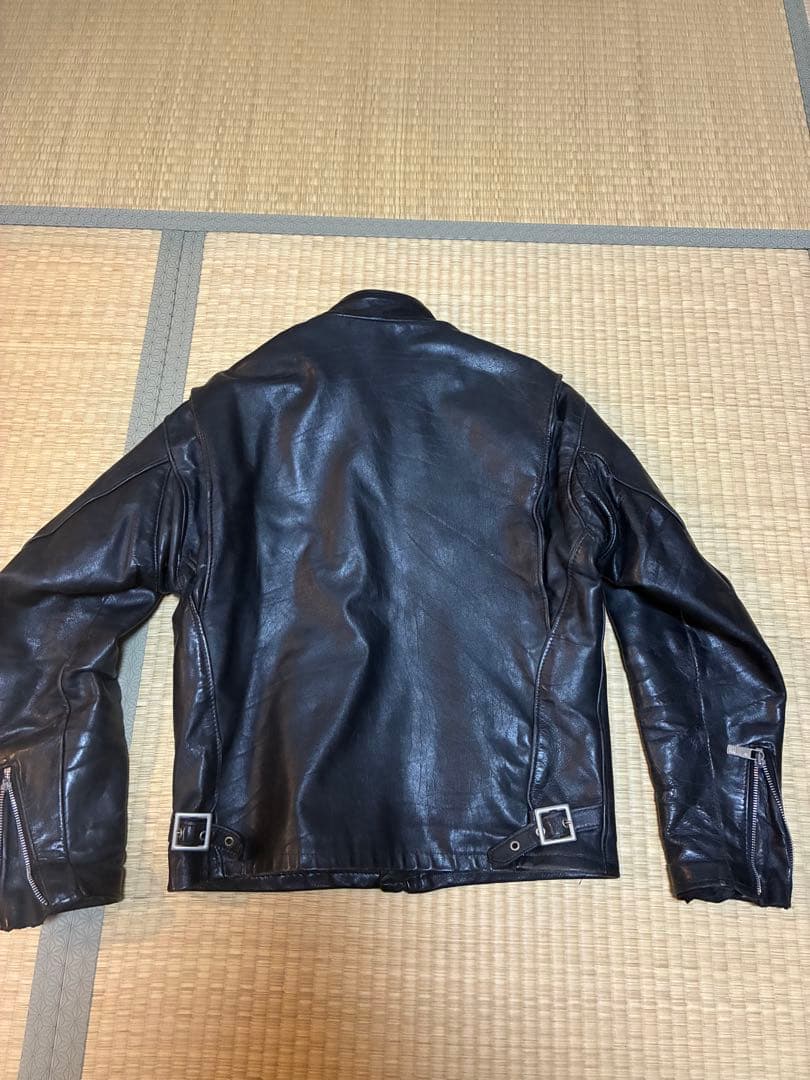 Schott NYC single ライダースジャケット 38