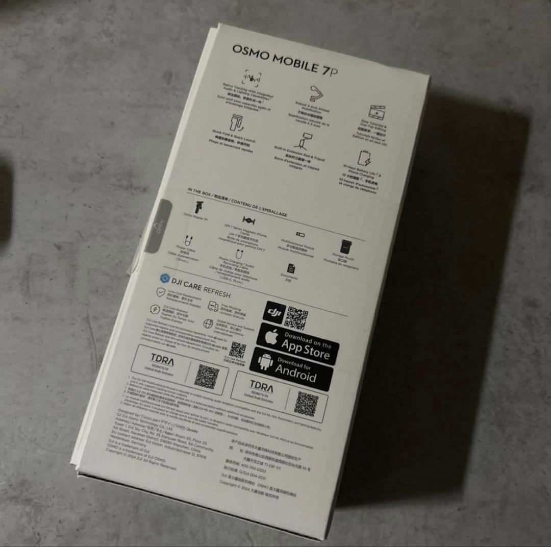 m*i様 DJI OSMO MOBILE 7P スマートフォンスタビライザー