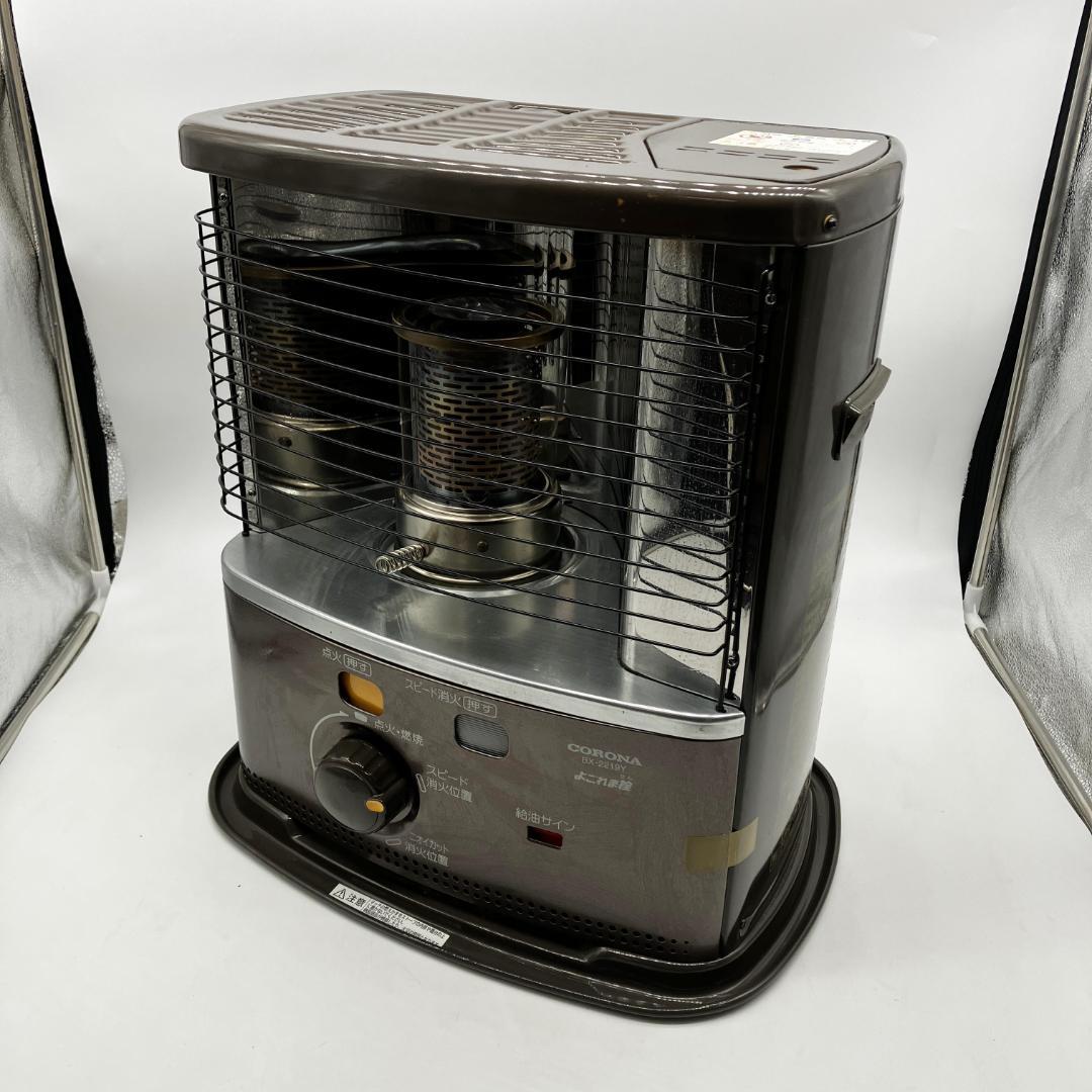 1118-11☆使用感浅い☆石油ストーブ☆コロナ☆2019年製☆よごれま栓