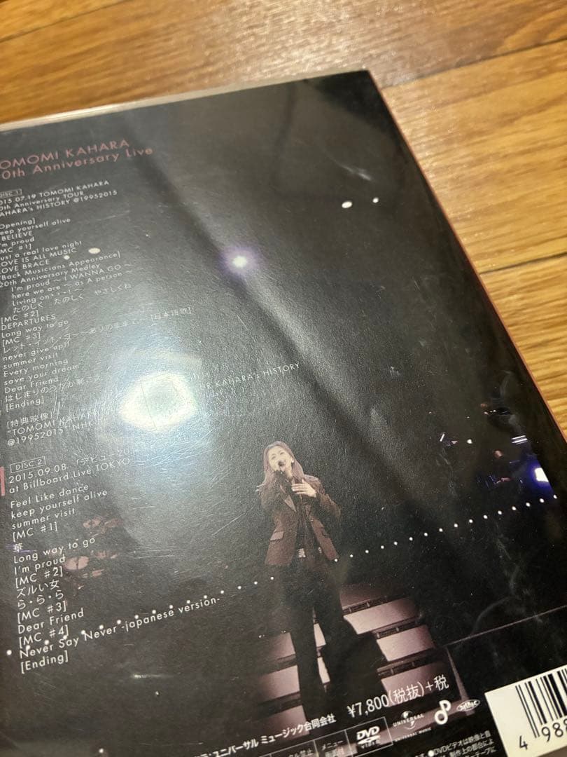 華原朋美 20th Anniversary Live DVD 2枚組