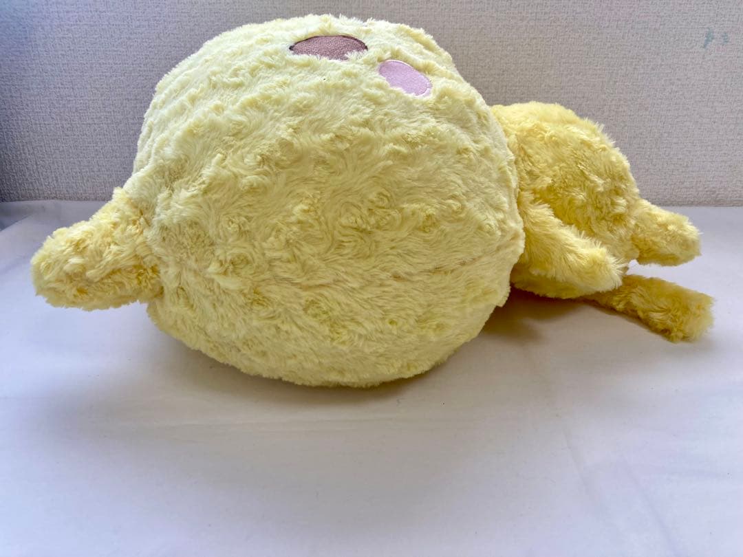 メガBIG かおもじん ねこみみ 超希少トラ猫 全長50cm 右脇下破れあり