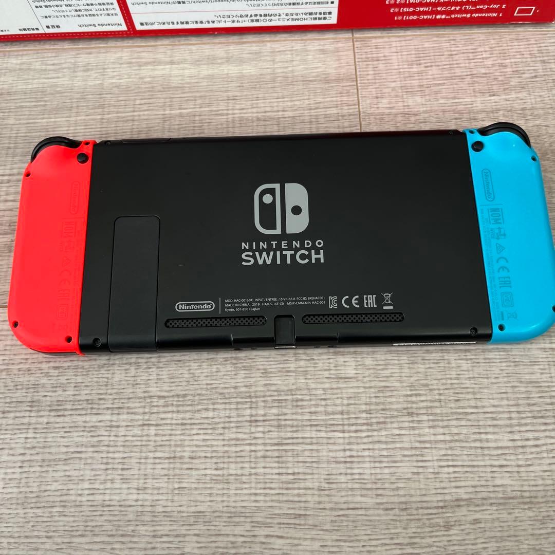 Nintendo Switch 青/赤 本体 付属品付き