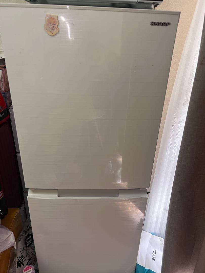 SHARP冷蔵庫 左右開き(付替式) 200L未満 SJ-D14E-W