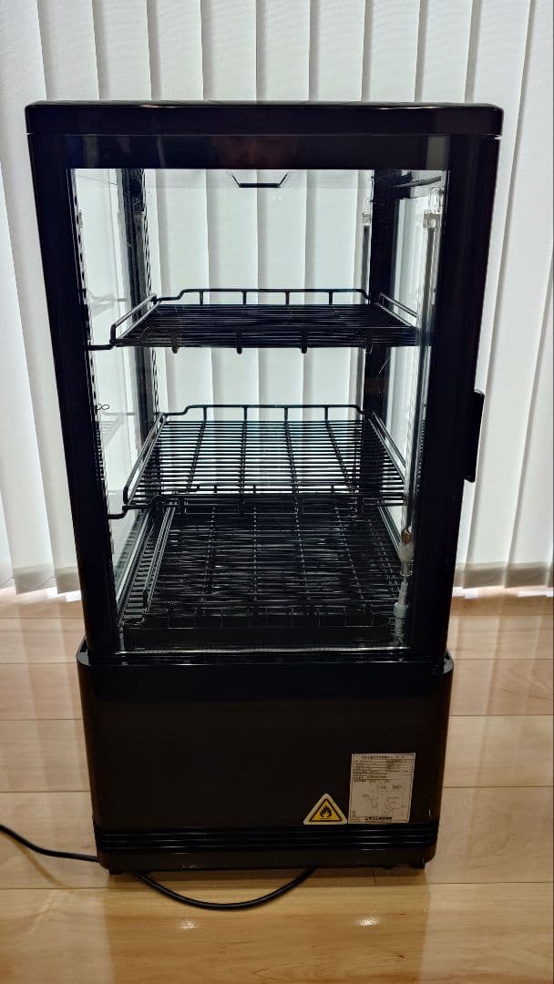 【美品】レマコム　4面ガラス冷蔵ショーケース