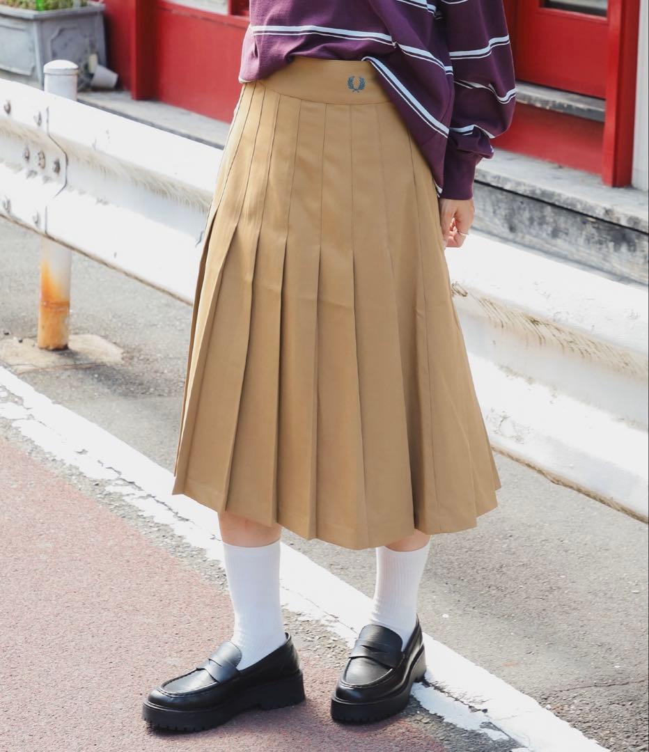美品【別注】FRED PERRY / Tennis Pleats Skirt