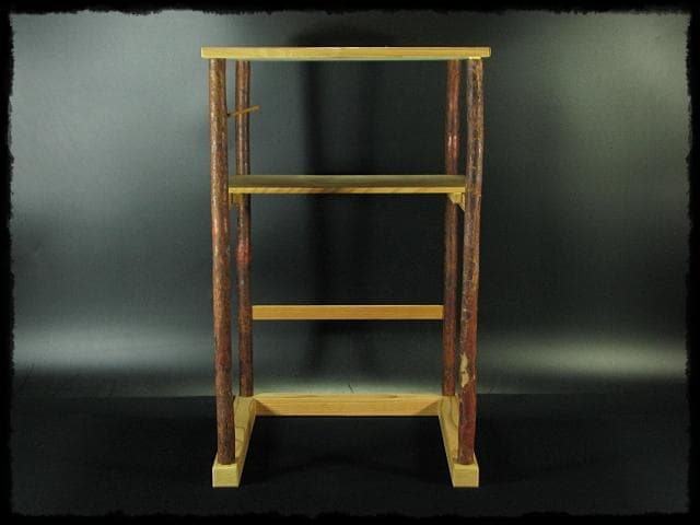 玄々斎好 寒雲卓 円能斎好 裏千家 茶道具 棚物 組立式 元紙箱 f291