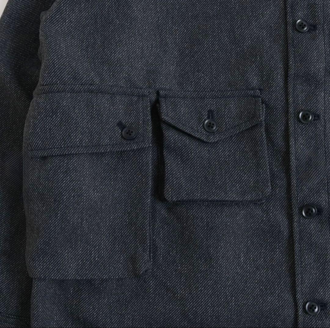 MODMNT モドメント テトロン／ツイード ユーティリティ CPO シャツ