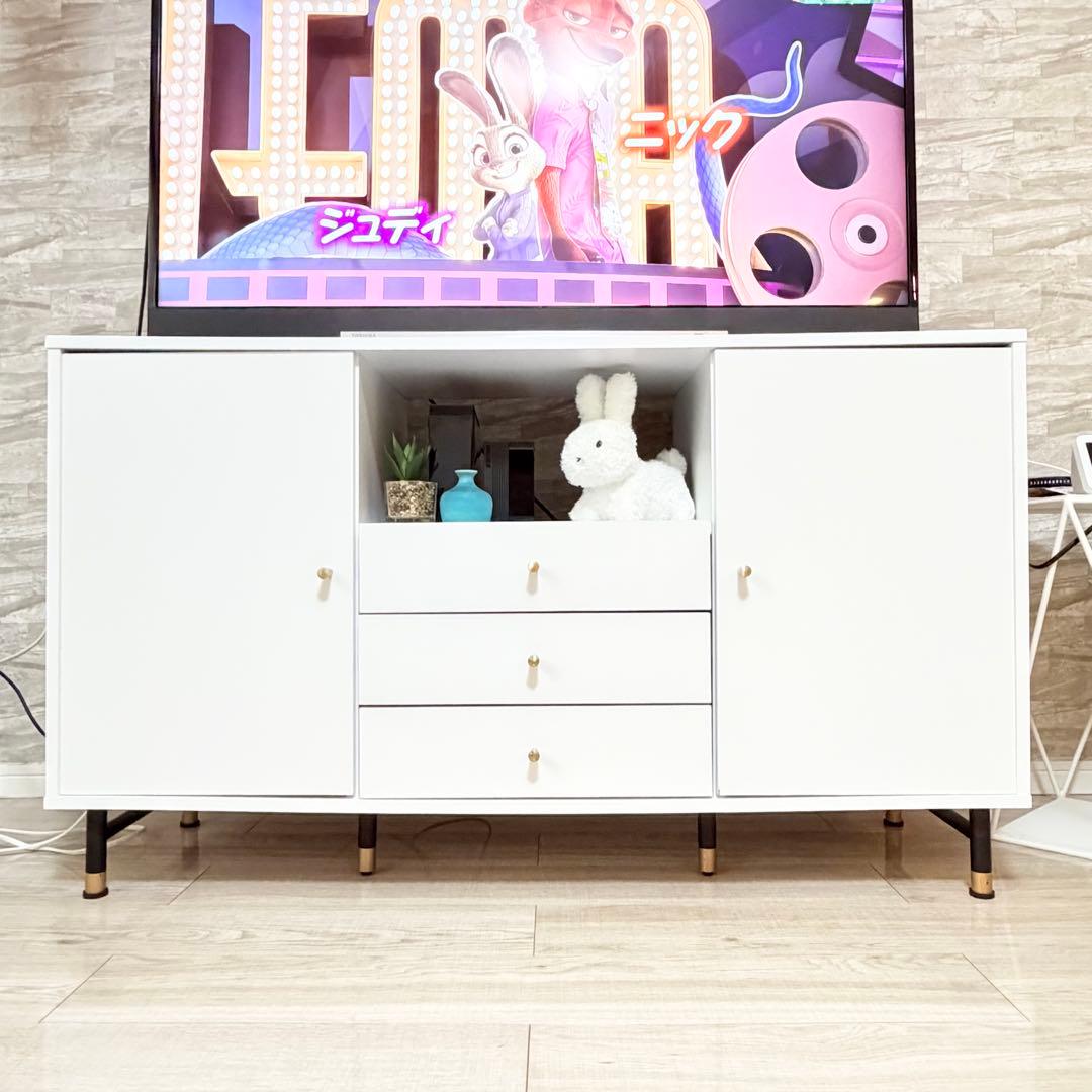 【完成品】テレビ台・サイドボード・ロウヤ・LOWYA(幅120)