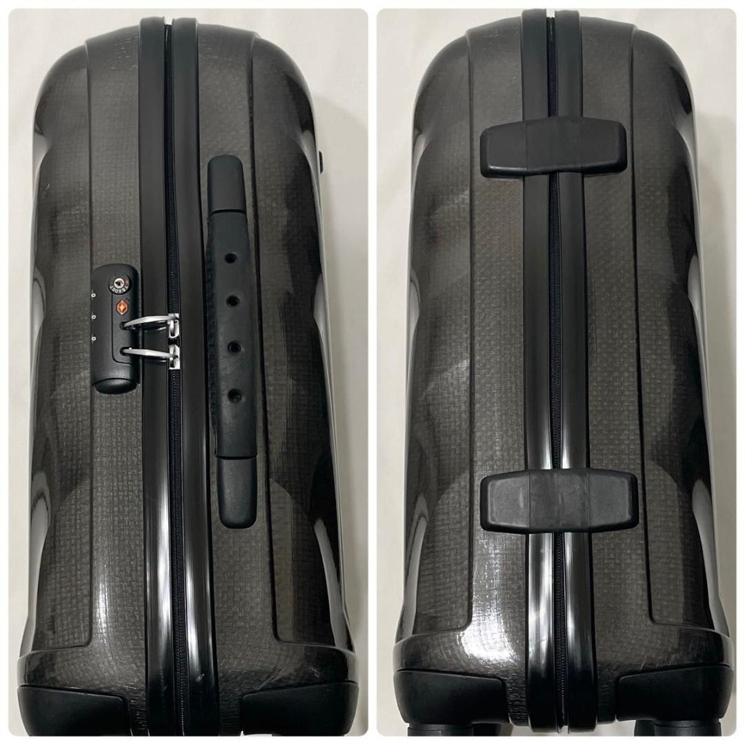 美品✨サムソナイト スーツケース コスモライト スピナー55 黒