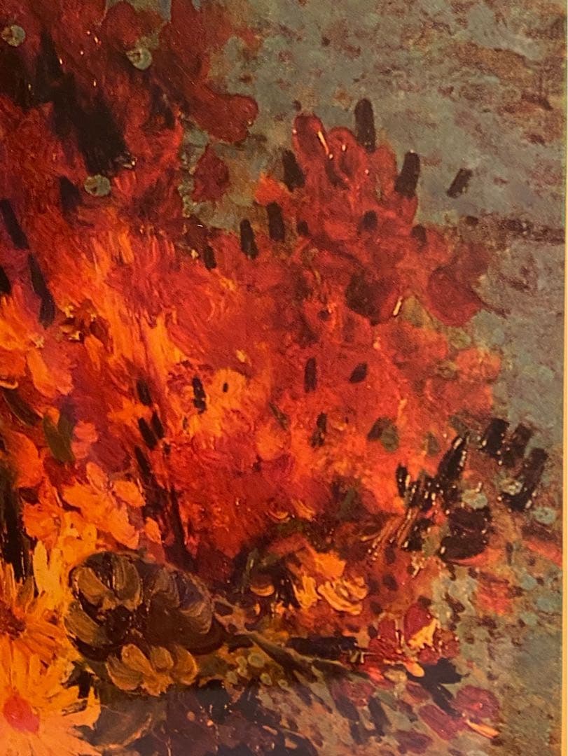 ゴッホ ヒナギク アネモネ 額縁 インテリア アンティーク