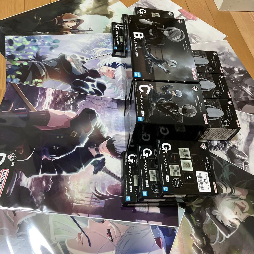 一番くじ NieR:Automata B賞C賞フィギュアセット