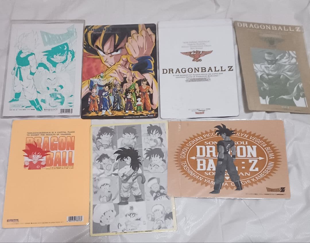 鳥山明　ドラゴンボール　７点　初期　Z　下敷き まとめ売り レア当時モノあり