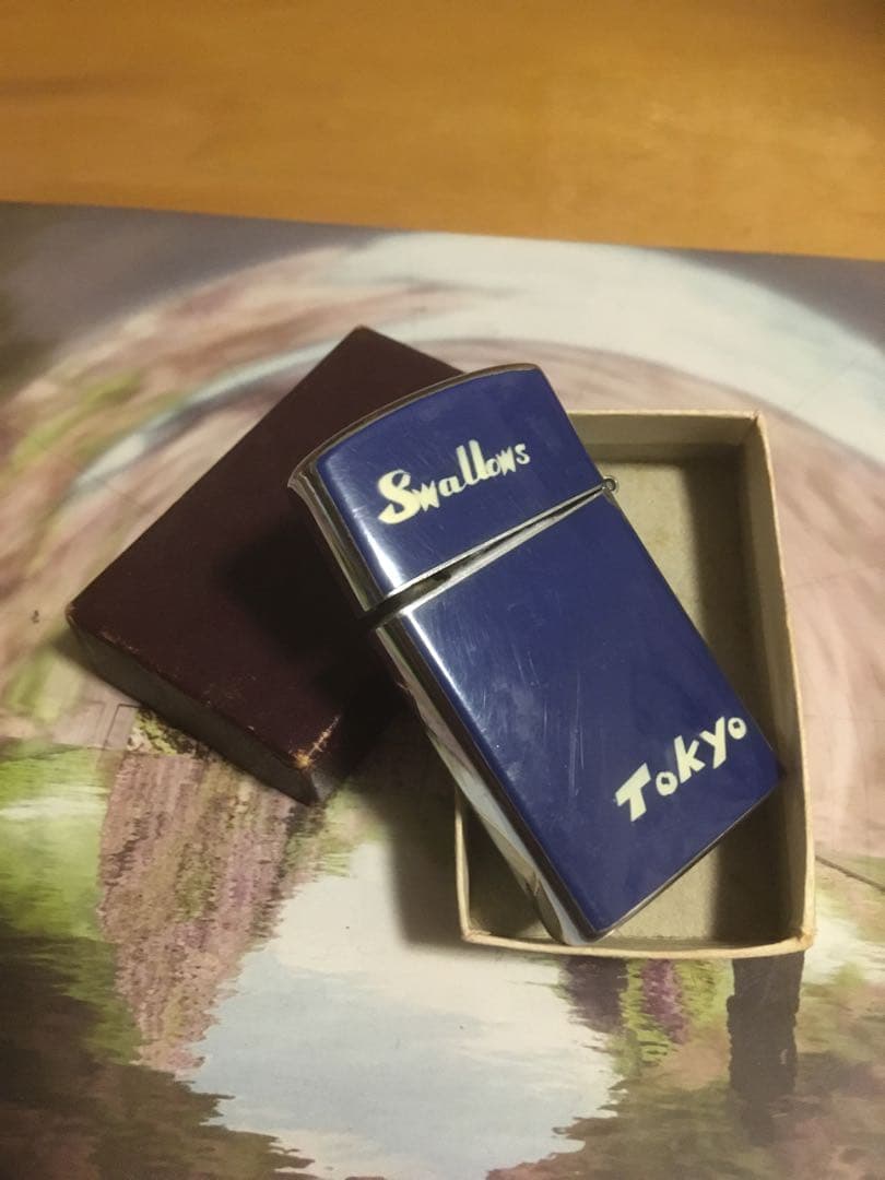 国鉄　スワローズ　オイルライター　詳細などは写真で