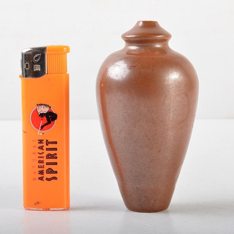 中国　柿釉　小壷　振出壷　C　R6079E